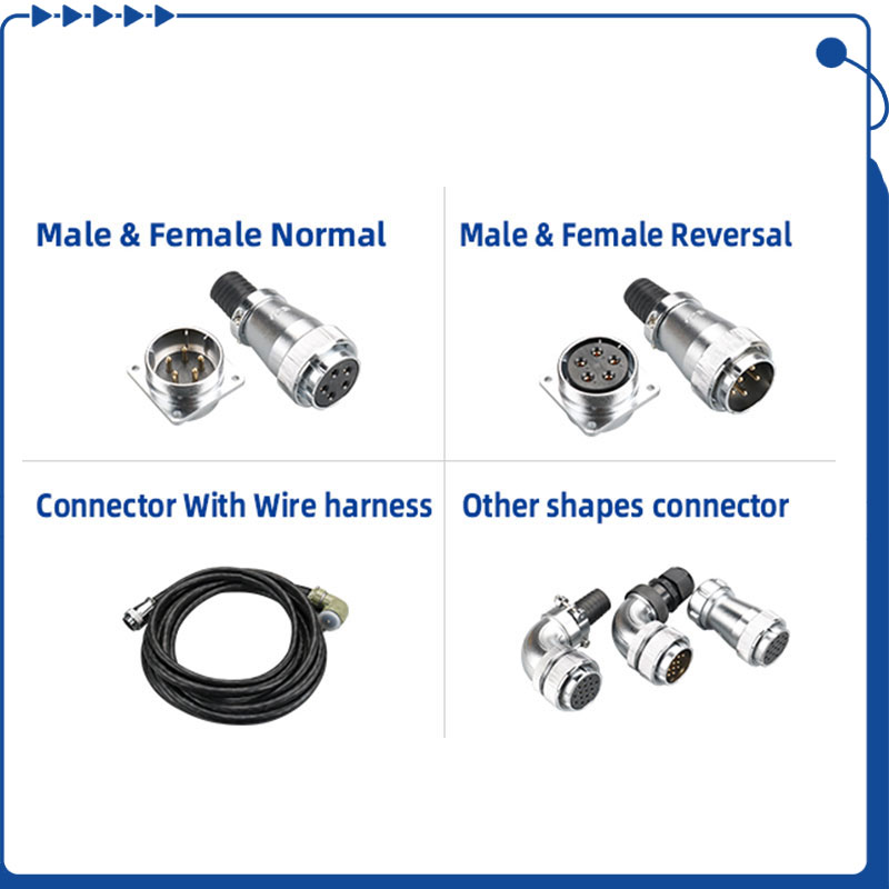 Metal Round Waterproof Connector