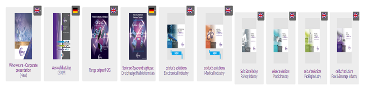 Stolz Electronics AG | Baureihe Sightpac, Celduc